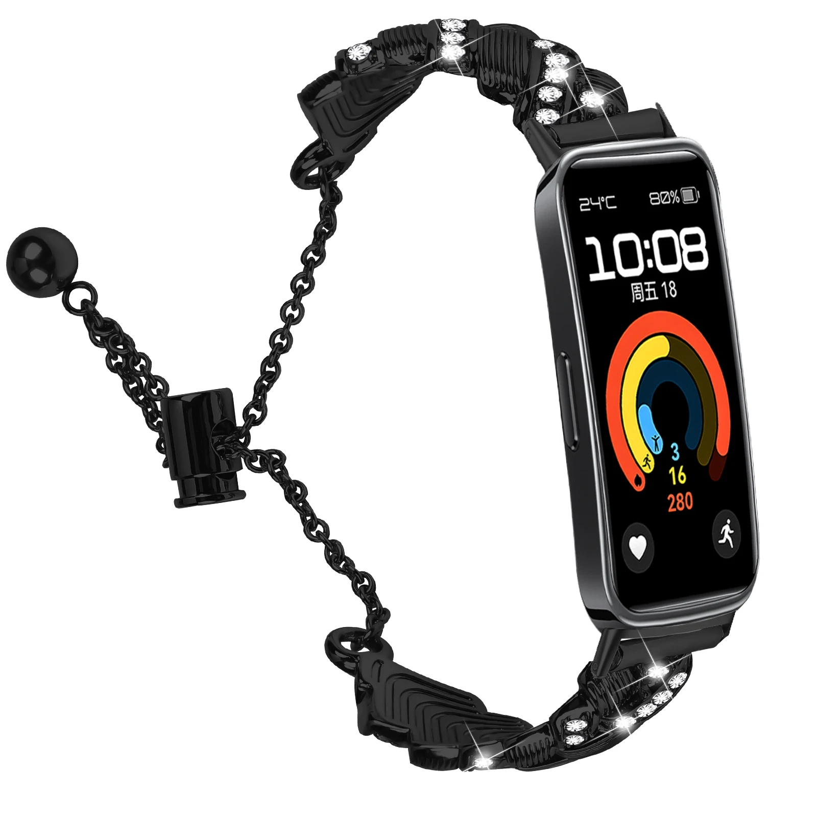 For Huawei Band 10 Strap Stainless Steel Smartwatch Diamond Watchband for Huawei band 9 8 10 Wristband Replacement Accessories
For Huawei Band 10 Strap Stainless Steel Smartwatch Diamond Watchband for Huawei band 9 8 10 Wristband Replacement Accessories