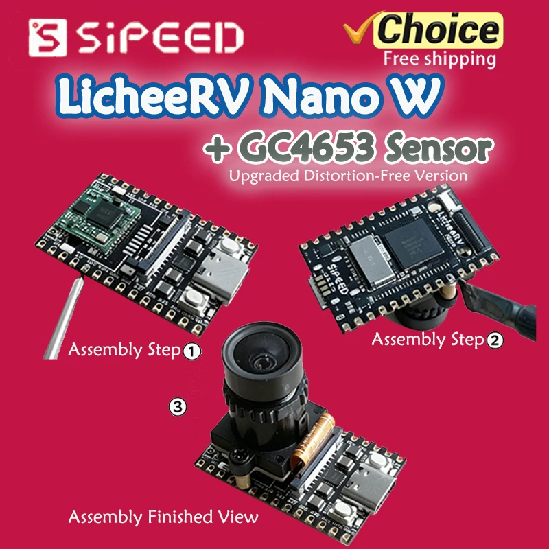 Комплект датчиков Sipeed LicheeRV Nano W+GC4653 (обновленная версия без искажений) AI Visual RISCV (бета-версия) — для любителей технологий.
Комплект датчиков Sipeed LicheeRV Nano W+GC4653 (обновленная версия без искажений) AI Visual RISCV (бета-версия) — для любителей технологий.