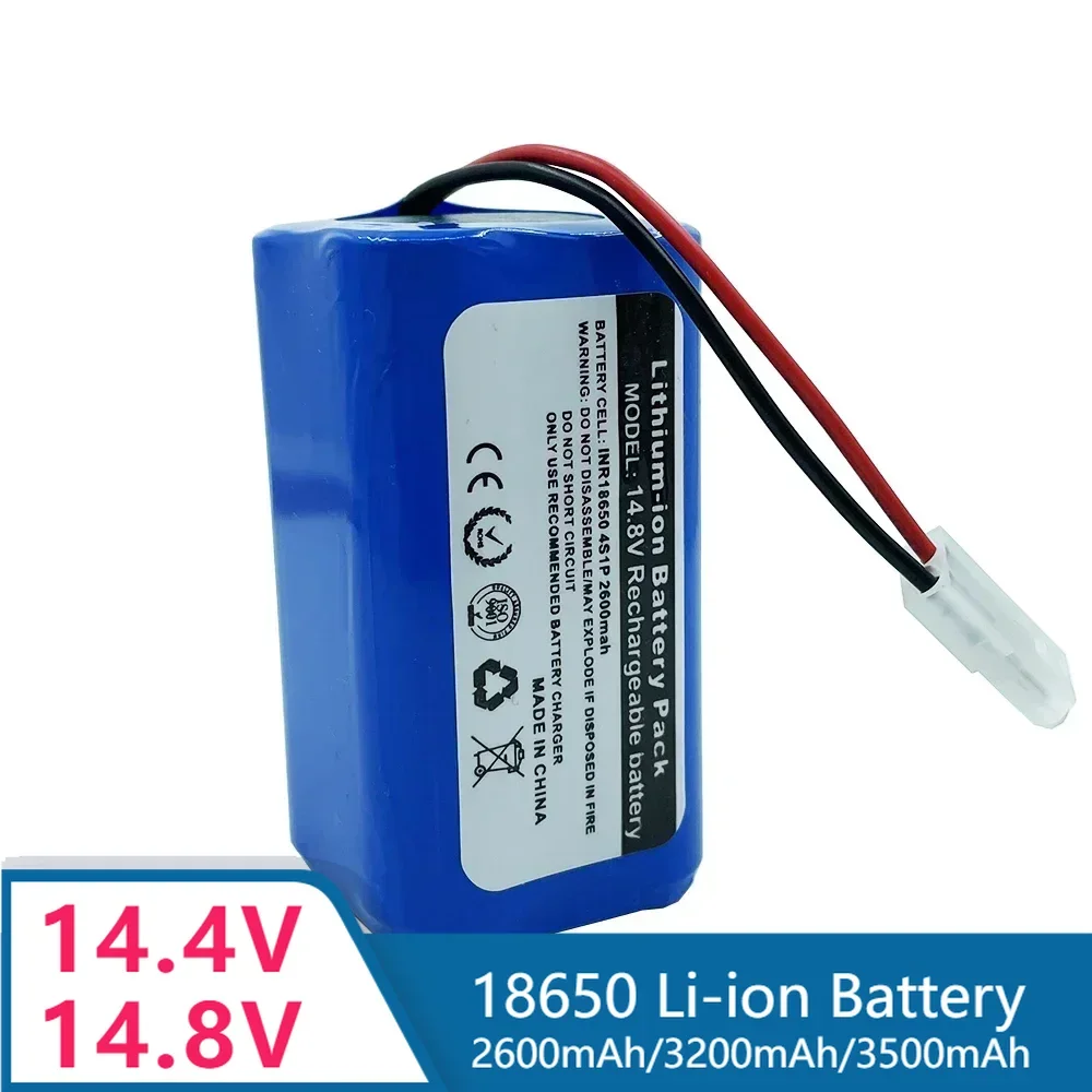 18650 14.4V 2600mAh 3500mAh Li-ion Battery For Xiaomi G1 MI Robot Vacuum-Mop Essential MJSTG1 Robot Vacuum Cleaner Accessories
18650 14.4V 2600mAh 3500mAh Li-ion Battery For Xiaomi G1 MI Robot Vacuum-Mop Essential MJSTG1 Robot Vacuum Cleaner Accessories