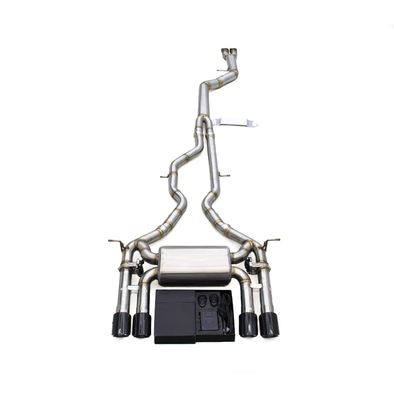 Выхлопная система Catback с клапаном для M3/M4 F80/F82 3.0T 2014-2019, Boska Racing, нержавеющая сталь, толщина 1.5 мм, полированный глушитель
Выхлопная система Catback с клапаном для M3/M4 F80/F82 3.0T 2014-2019, Boska Racing, нержавеющая сталь, толщина 1.5 мм, полированный глушитель