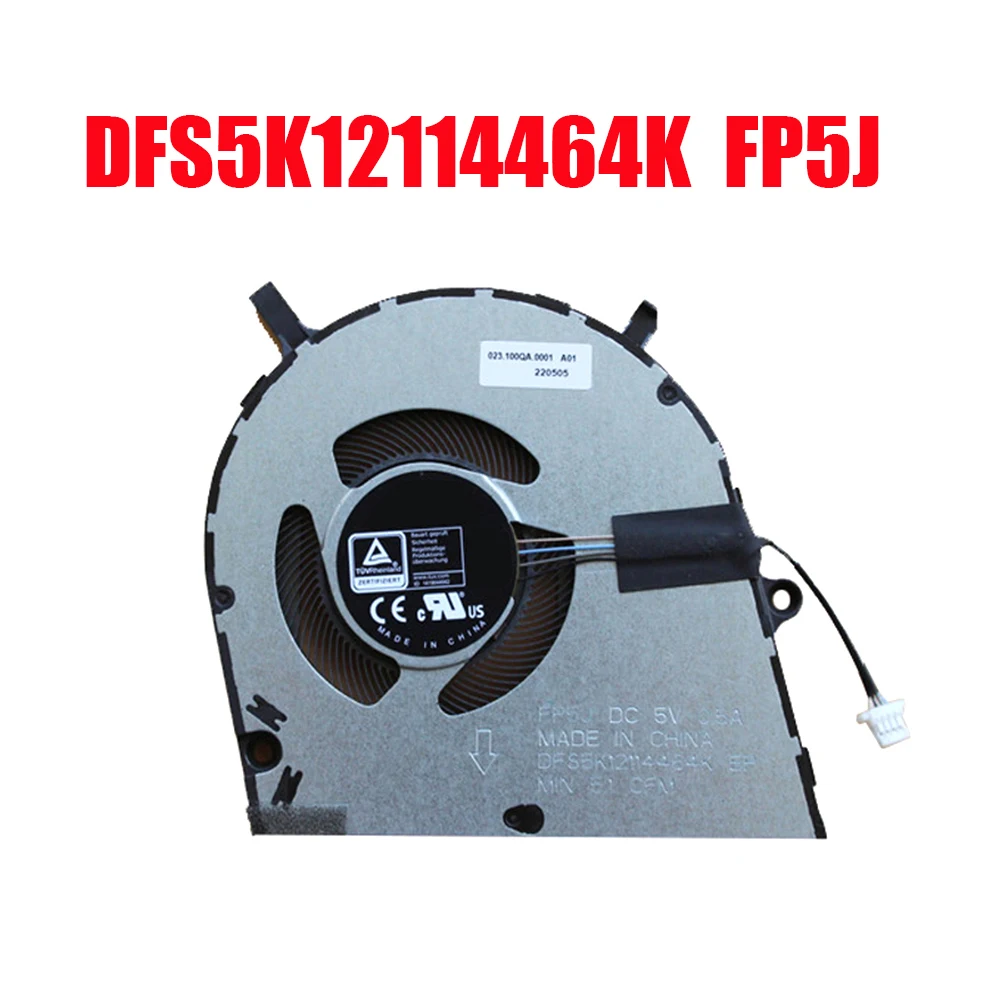 Laptop CPU Fan For DELL For Inspiron 14 7420 7425 2-in-1 DFS5K12114464K FP5J 023.100QA.0001
Laptop CPU Fan For DELL For Inspiron 14 7420 7425 2-in-1 DFS5K12114464K FP5J 023.100QA.0001