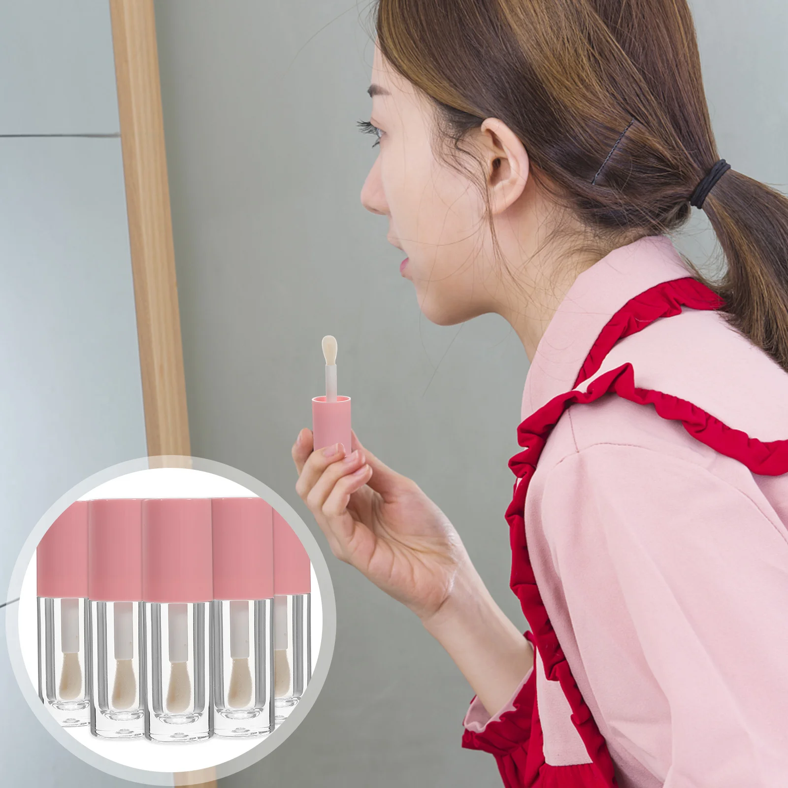 5Pcs Mini Lip Gloss Tubes 6Ml Empty with Wand Clear Containers for Lip Balm Oil Glazes Refillable Transparent Travel Friendly
5Pcs Mini Lip Gloss Tubes 6Ml Empty with Wand Clear Containers for Lip Balm Oil Glazes Refillable Transparent Travel Friendly