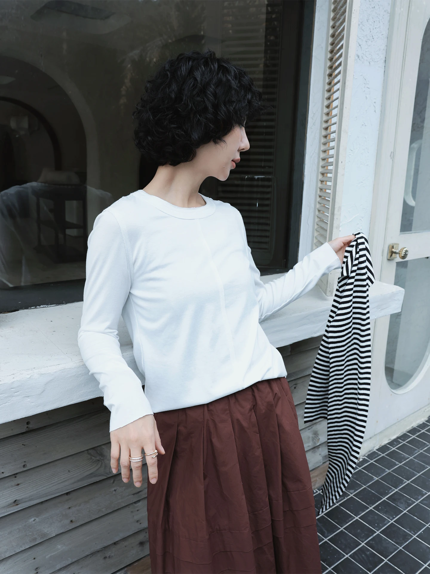 TT Lenzing Lyocell Linen Long Sleeve round Neck T-Shirt Spring Autumn New Style Skin-friendly Breathable Base Shirt
TT Lenzing Lyocell Linen Long Sleeve round Neck T-Shirt Spring Autumn New Style Skin-friendly Breathable Base Shirt
