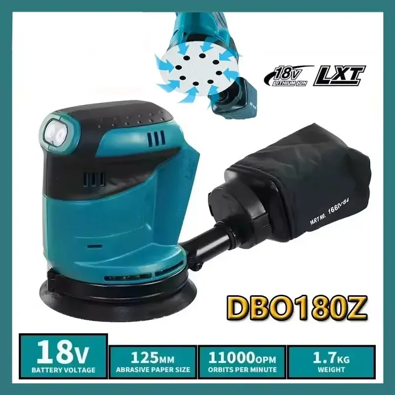 DBO180Z 18 В бесщеточный аккумуляторный диск, произвольная орбитальная шлифовальная машина, деревообрабатывающая шлифовальная шпаклевка, полировка, голый инструмент, подходит для Makita
DBO180Z 18 В бесщеточный аккумуляторный диск, произвольная орбитальная шлифовальная машина, деревообрабатывающая шлифовальная шпаклевка, полировка, голый инструмент, подходит для Makita