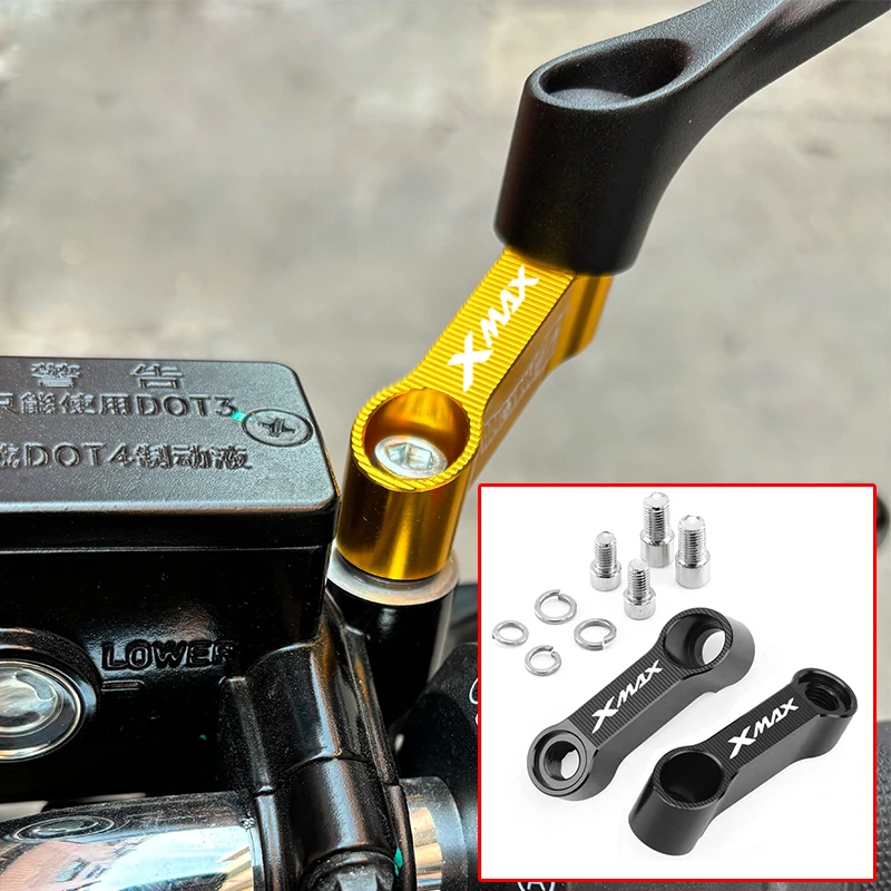 Для YAMAHA XMAX X MAX X-MAX 125 250 300 400 XMAX 300 400 аксессуары для мотоциклов, удлинитель зеркал заднего вида, удлинитель, адаптер
Для YAMAHA XMAX X MAX X-MAX 125 250 300 400 XMAX 300 400 аксессуары для мотоциклов, удлинитель зеркал заднего вида, удлинитель, адаптер