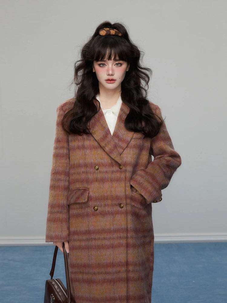 Женское шерстяное пальто средней длины Forlions на хлопковой подкладке, винтажное, зимнее, длинное, из других материалов, женское пальто
Женское шерстяное пальто средней длины Forlions на хлопковой подкладке, винтажное, зимнее, длинное, из других материалов, женское пальто