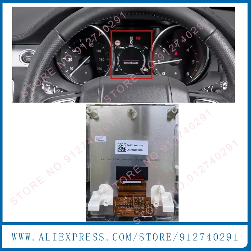 LCD Display Screen For Land Rover Discovery Range Rover Sport L494 Instrument LCD COG-VLUK7035-01 COG-VLUK7035-04 GPLA-10849-BD
LCD Display Screen For Land Rover Discovery Range Rover Sport L494 Instrument LCD COG-VLUK7035-01 COG-VLUK7035-04 GPLA-10849-BD