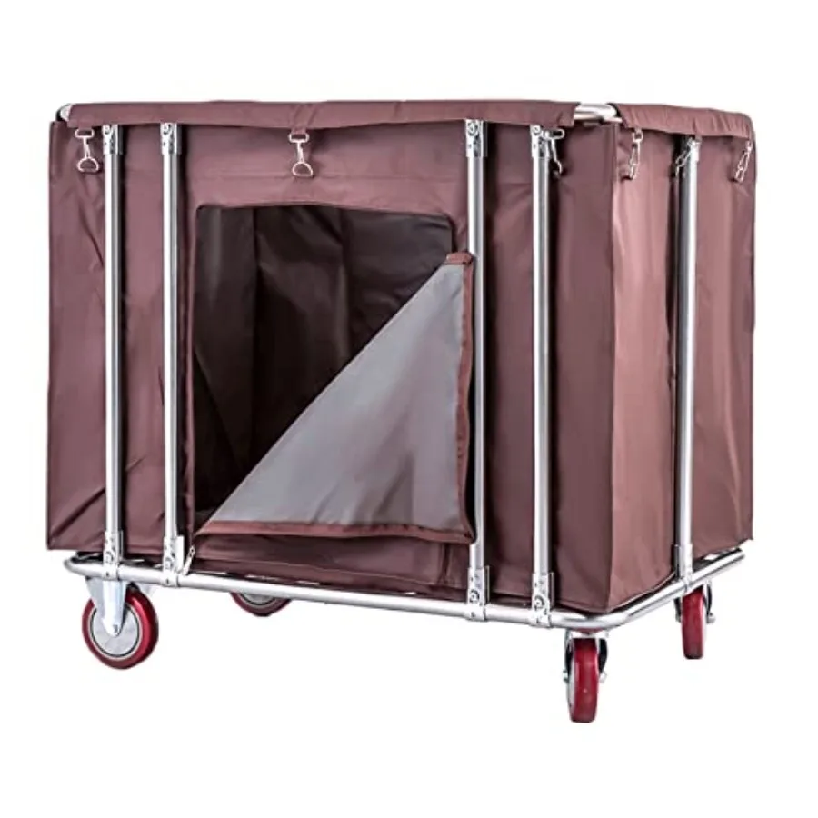 Rolling Laundry Basket, Hampers with WheelsHeavy Duty Commercial Laundry Trolley Cart with Waterproof Oxford Basket and Wheels
Rolling Laundry Basket, Hampers with WheelsHeavy Duty Commercial Laundry Trolley Cart with Waterproof Oxford Basket and Wheels