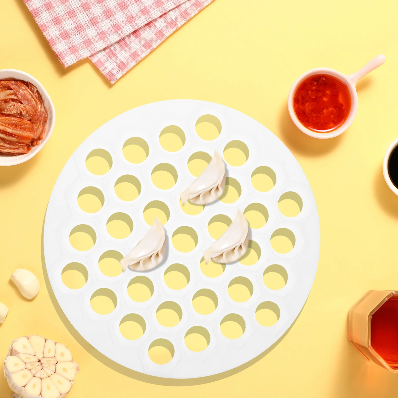 37-Hole Dumpling Maker Mold Homemade Pot Stickers Ravioli Wonton Fried Dumplings Kitchen Supply Household Food Making
37-Hole Dumpling Maker Mold Homemade Pot Stickers Ravioli Wonton Fried Dumplings Kitchen Supply Household Food Making