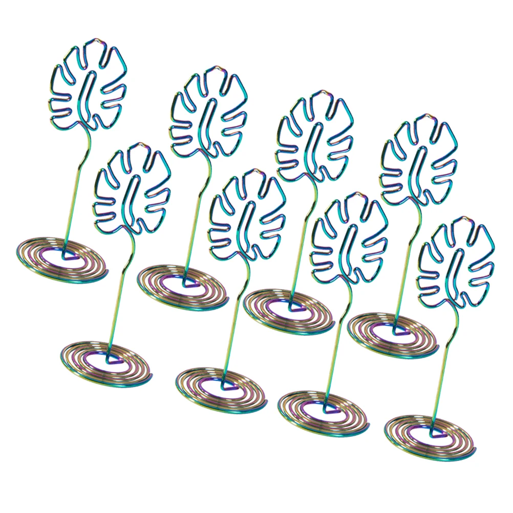 Business Card Holder Desk Photo Frame Monstera Office Accessories Banquet Table Number Memo Wire Reusable Elegant Tower Shape
Business Card Holder Desk Photo Frame Monstera Office Accessories Banquet Table Number Memo Wire Reusable Elegant Tower Shape