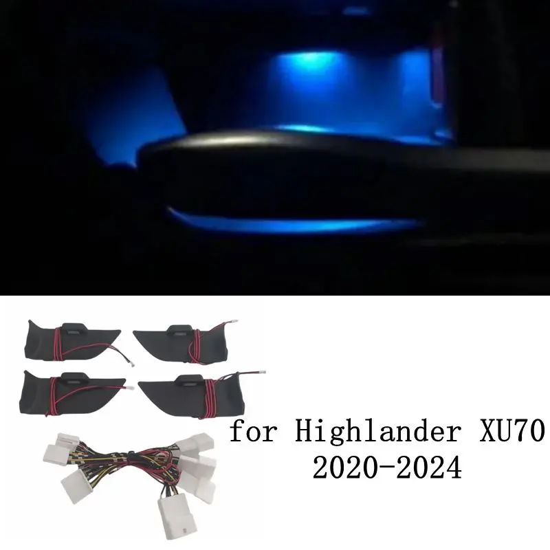 For Toyota Highlander XU70 2021-2024 Inner Door Bowl Atmosphere Light Handle Armrest Frame LED Ambient Blue Decorate Lamp
For Toyota Highlander XU70 2021-2024 Inner Door Bowl Atmosphere Light Handle Armrest Frame LED Ambient Blue Decorate Lamp