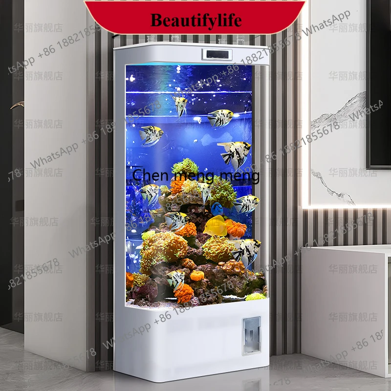 C178 Shrimp New Style Aquarium Fishkeeping Equipment Modern Floor Accent Aquarium Medaka Light Living Room Furniture El Acuario
C178 Shrimp New Style Aquarium Fishkeeping Equipment Modern Floor Accent Aquarium Medaka Light Living Room Furniture El Acuario