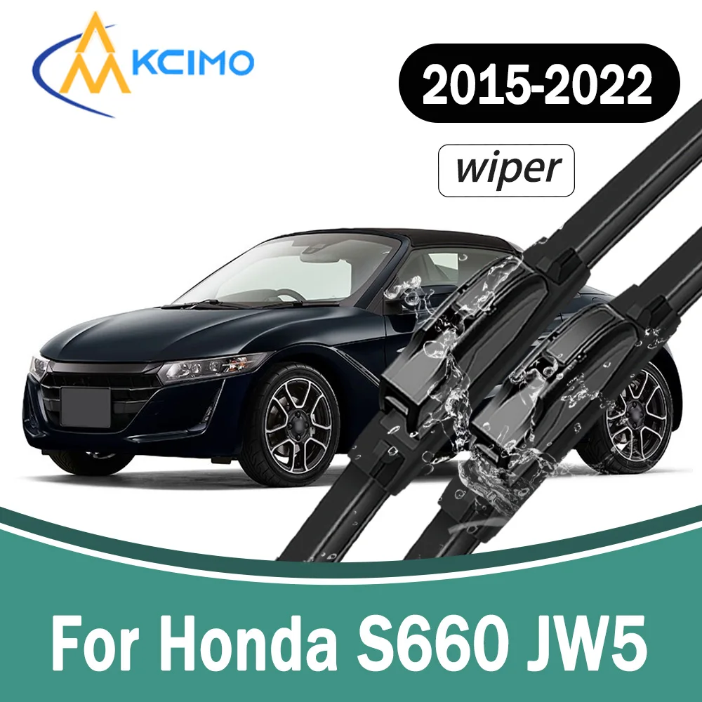 All-Weather Front Windscreen Wiper Blades For Honda S660 JW5 2015-2022 High Quality Silent Car Windshield Replacement Part 2Pcs
All-Weather Front Windscreen Wiper Blades For Honda S660 JW5 2015-2022 High Quality Silent Car Windshield Replacement Part 2Pcs