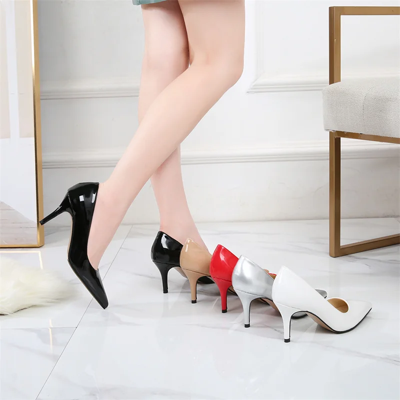 7.5cm Large size 46 new men's and women's high heels, shallow mouth women's high heels, unisex shoes
7.5cm Large size 46 new men's and women's high heels, shallow mouth women's high heels, unisex shoes