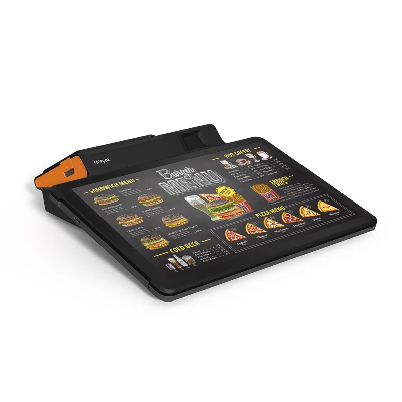 Noryox 11 Inch Pos All in One Capacitive Touch Android 12 Pos Systems for Restaurant Nb11R Pos Machine Sdk With 2.4 Inch Screen
Noryox 11 Inch Pos All in One Capacitive Touch Android 12 Pos Systems for Restaurant Nb11R Pos Machine Sdk With 2.4 Inch Screen