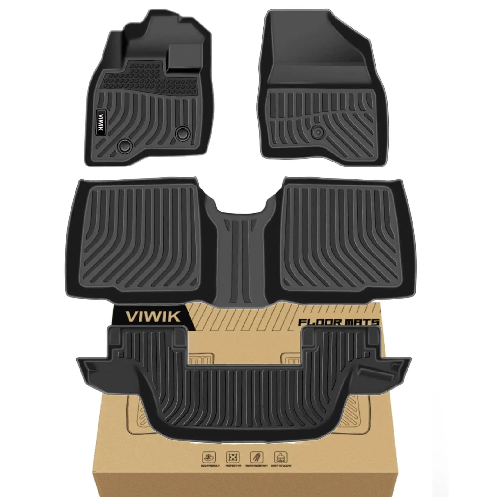 Custom Fit Floor Mats For Ford Explorer 2015-2019 7 Seat 3D Scanned All Weather TPE Waterproof Non Slip
Custom Fit Floor Mats For Ford Explorer 2015-2019 7 Seat 3D Scanned All Weather TPE Waterproof Non Slip