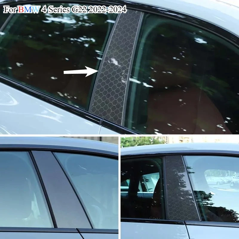 For BMW 4 Series G26 2022-24 Carbon Fiber Car Door Window Center B Pillar Post Trim Protect Cover Sticker Car Accessories
For BMW 4 Series G26 2022-24 Carbon Fiber Car Door Window Center B Pillar Post Trim Protect Cover Sticker Car Accessories