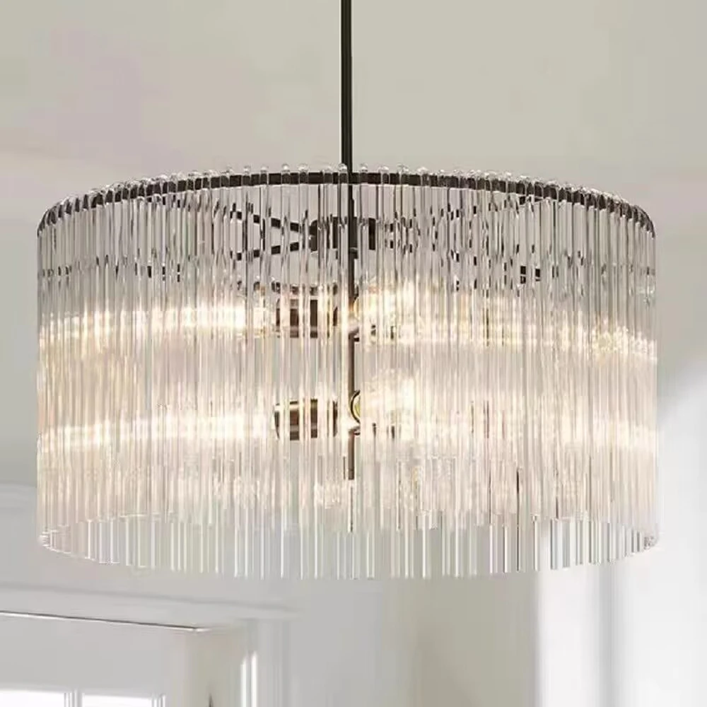 Round Design Glass Chandelier Living Lights Luxury Bedroom LED Hanglamp
Round Design Glass Chandelier Living Lights Luxury Bedroom LED Hanglamp