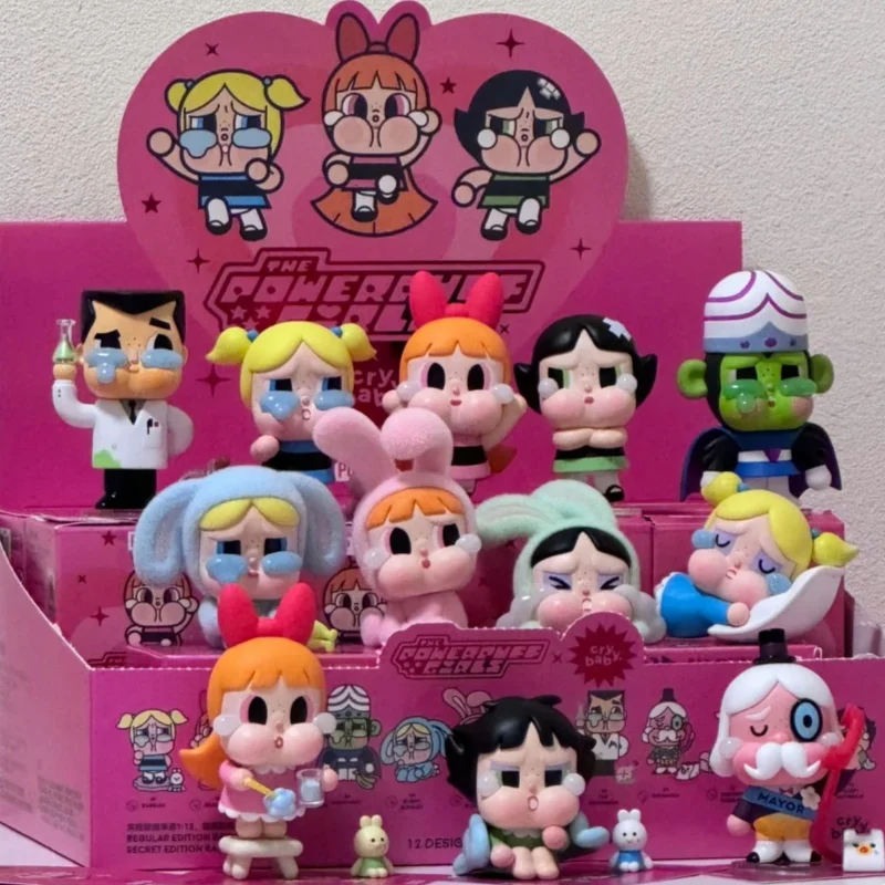 CRYBABY x Powerpuff Girls Series Original Blind Box Mystery Box Guess Bag Toys Doll Cute Anime Figure Desktop Ornaments Collecti
CRYBABY x Powerpuff Girls Series Original Blind Box Mystery Box Guess Bag Toys Doll Cute Anime Figure Desktop Ornaments Collecti