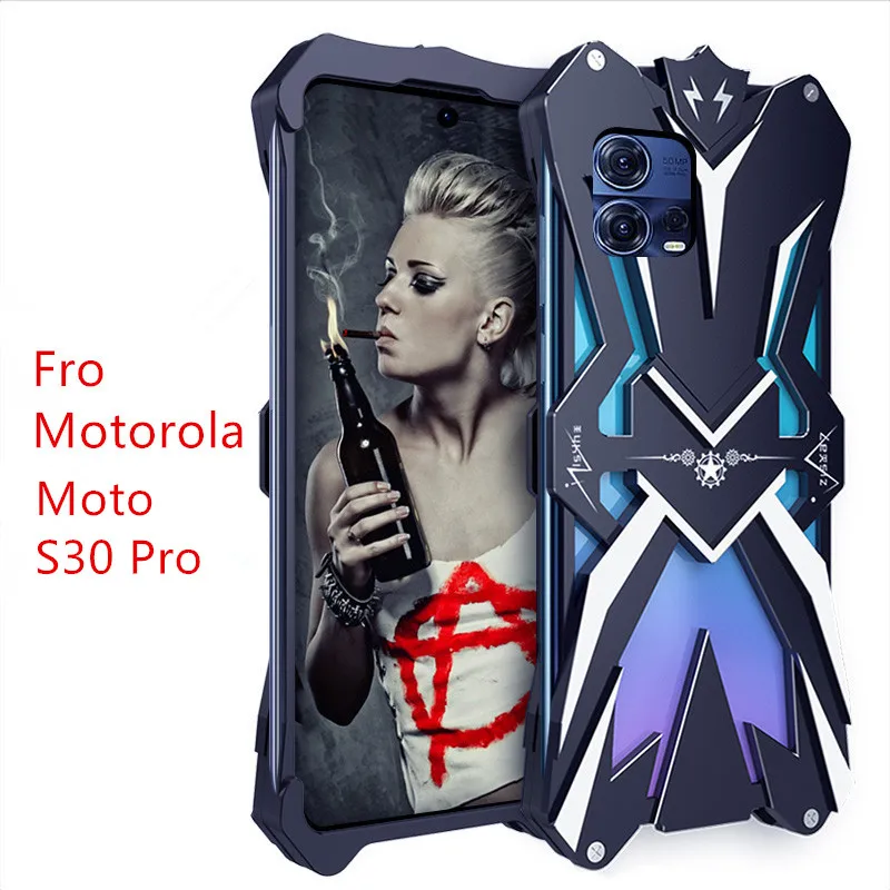 Premium aluminum alloy hollow heat dissipation Phone Case For Motorola Moto S30 Pro 6.55" XT2243-2 Fall prevention Back Cover
Premium aluminum alloy hollow heat dissipation Phone Case For Motorola Moto S30 Pro 6.55" XT2243-2 Fall prevention Back Cover