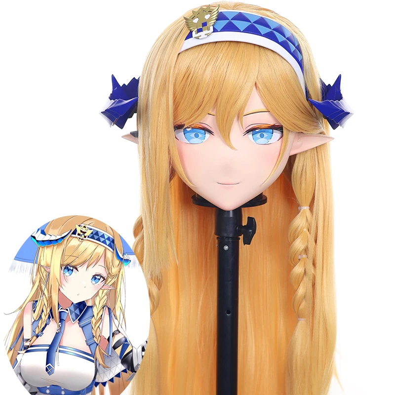 (MEO309) Customize Handmade Full Head Lockable Crossdress Male to Female Japanese Cartoon Anime Game Character Kigurumi Mask
(MEO309) Customize Handmade Full Head Lockable Crossdress Male to Female Japanese Cartoon Anime Game Character Kigurumi Mask