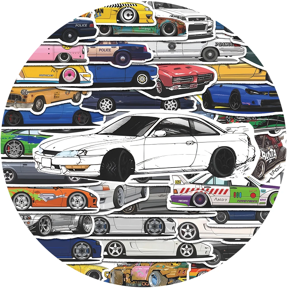 10/30/52pcs JDM Racing Car Cartoon Graffiti Stickers Cool Graffiti Decals DIY Skateboard Bike Luggage Vintage Decoration Sticker
10/30/52pcs JDM Racing Car Cartoon Graffiti Stickers Cool Graffiti Decals DIY Skateboard Bike Luggage Vintage Decoration Sticker