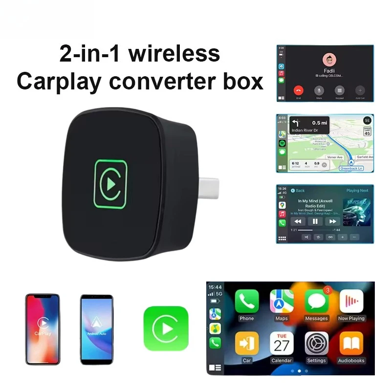 New original car wired to wireless carplay box apple car machine interconnection box, carplay wireless car smart adapter box
New original car wired to wireless carplay box apple car machine interconnection box, carplay wireless car smart adapter box