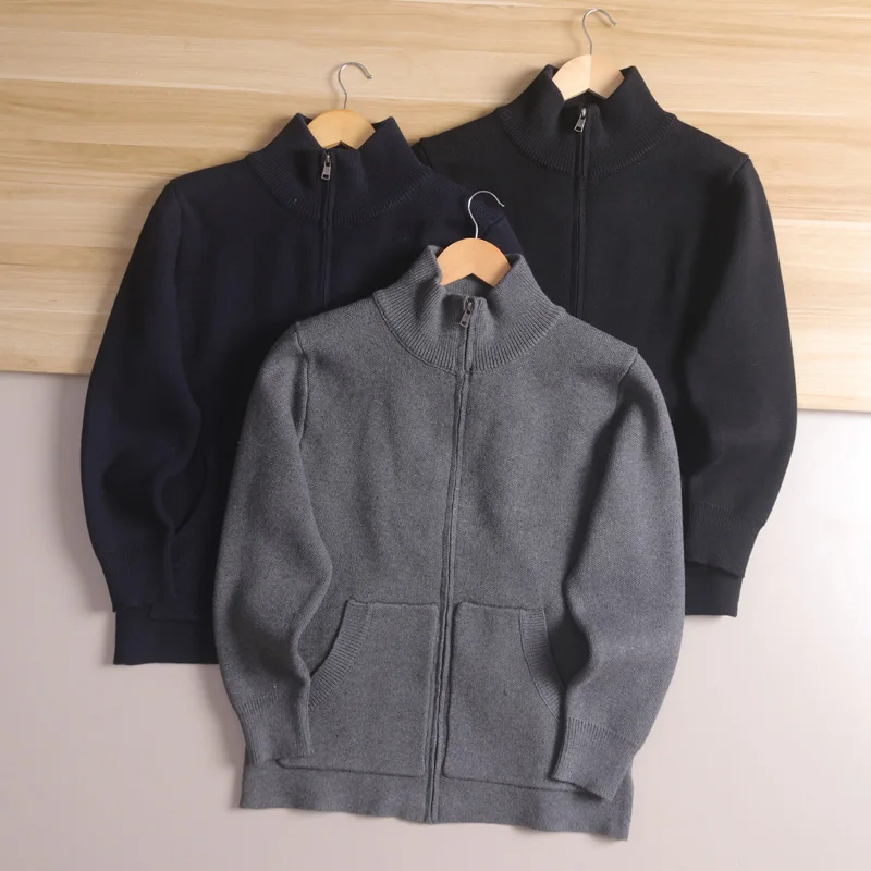 Модный городской мужской вязаный кардиган, свитер с воротником-стойкой, теплая однотонная верхняя одежда, осенне-зимняя длинная мужская све Sli
Модный городской мужской вязаный кардиган, свитер с воротником-стойкой, теплая однотонная верхняя одежда, осенне-зимняя длинная мужская све Sli