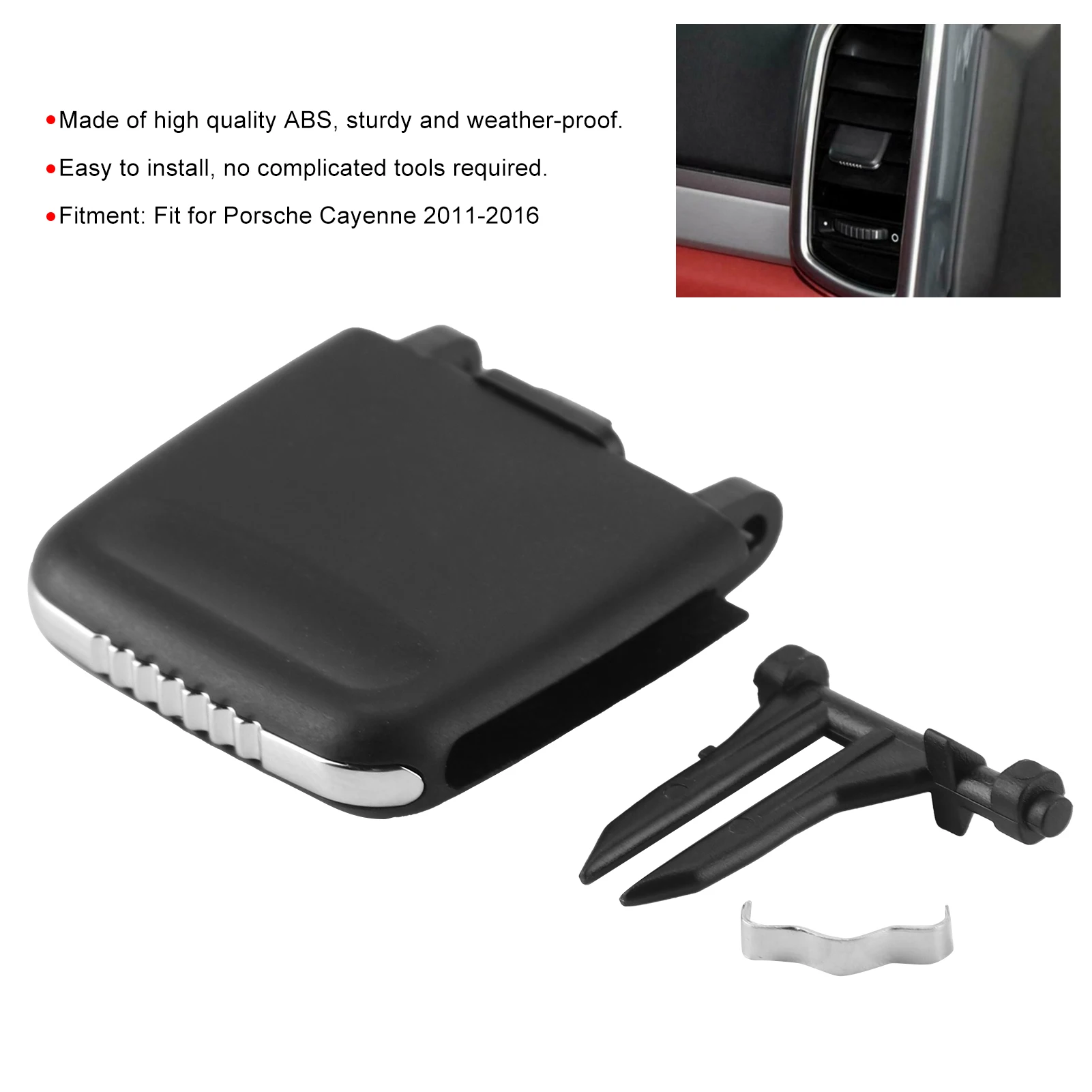 Ремкомплект для крепления воздуховода кондиционера, подходит для моделей 2011-2016 годов.
Ремкомплект для крепления воздуховода кондиционера, подходит для моделей 2011-2016 годов.