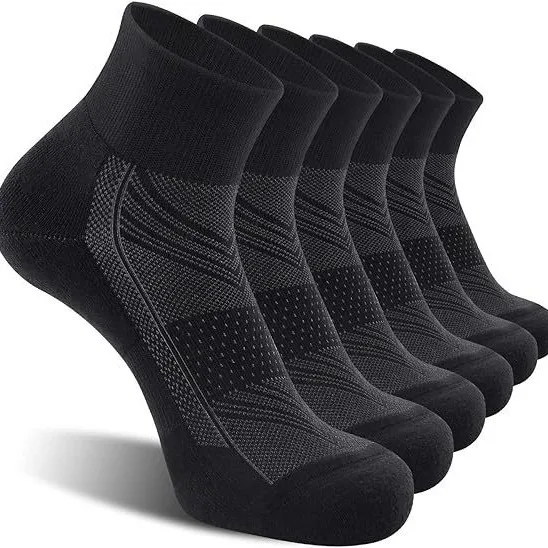 6 Pairs Men Running Sports Socks Comfortable Sweat Absorbing Breathable Cushioning Shock-Absorbing Basketball Sports Casual Sock
6 Pairs Men Running Sports Socks Comfortable Sweat Absorbing Breathable Cushioning Shock-Absorbing Basketball Sports Casual Sock