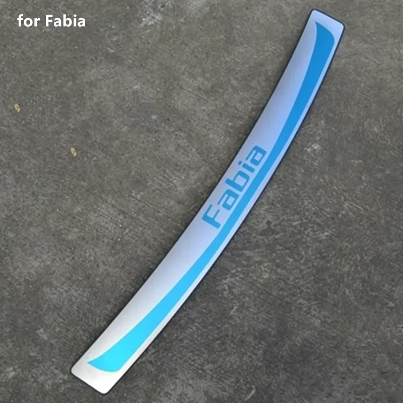 rear styling Stainless Steel Rear Bumper Protector Sill Trunk Tread Plate Trim For Skoda Fabia 2015 2016 2017
rear styling Stainless Steel Rear Bumper Protector Sill Trunk Tread Plate Trim For Skoda Fabia 2015 2016 2017