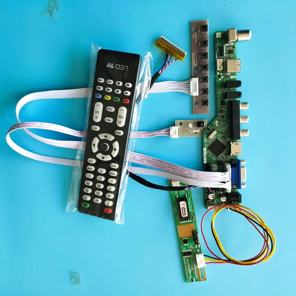 Для B133EW01 V1 1 лампа 13,3 дюйма, плата драйвера, 20 контактов, VGA, AV, ТВ, USB-модуль, контроллер, цифровой сигнал, новый 1280X800
Для B133EW01 V1 1 лампа 13,3 дюйма, плата драйвера, 20 контактов, VGA, AV, ТВ, USB-модуль, контроллер, цифровой сигнал, новый 1280X800