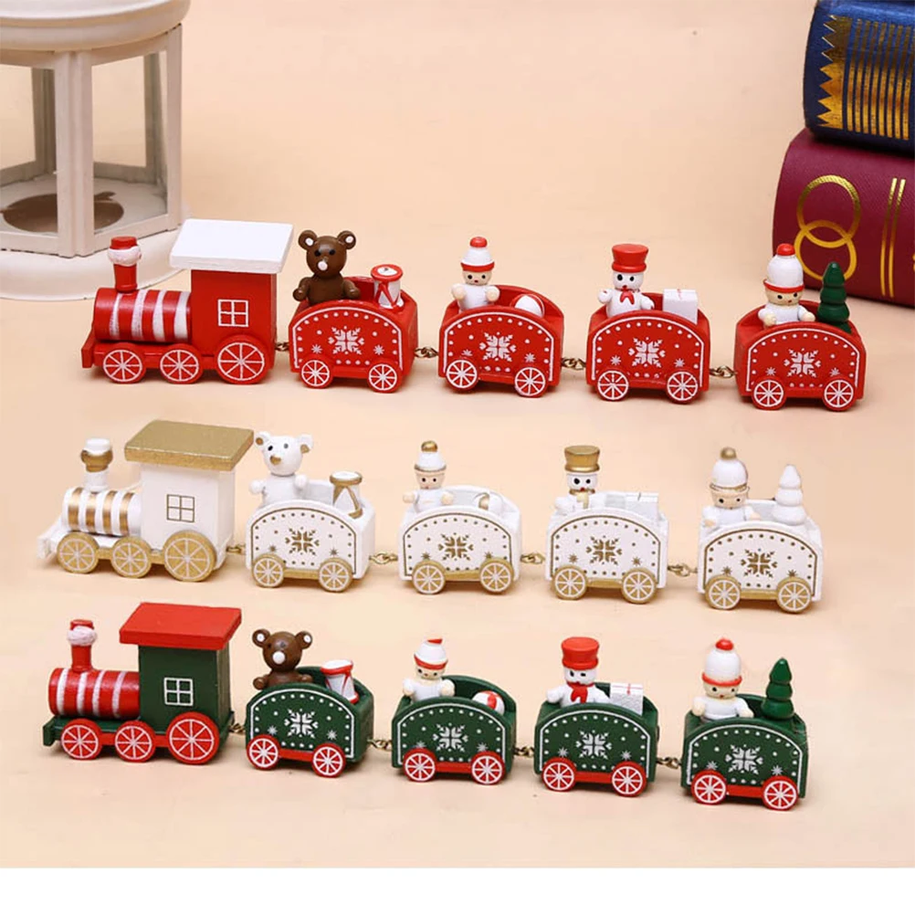 Wooden Train Christmas Toy Decoration Handcrafted Construction Kids Gift Non Remote Control Transport Bamboo Tree Trains
Wooden Train Christmas Toy Decoration Handcrafted Construction Kids Gift Non Remote Control Transport Bamboo Tree Trains