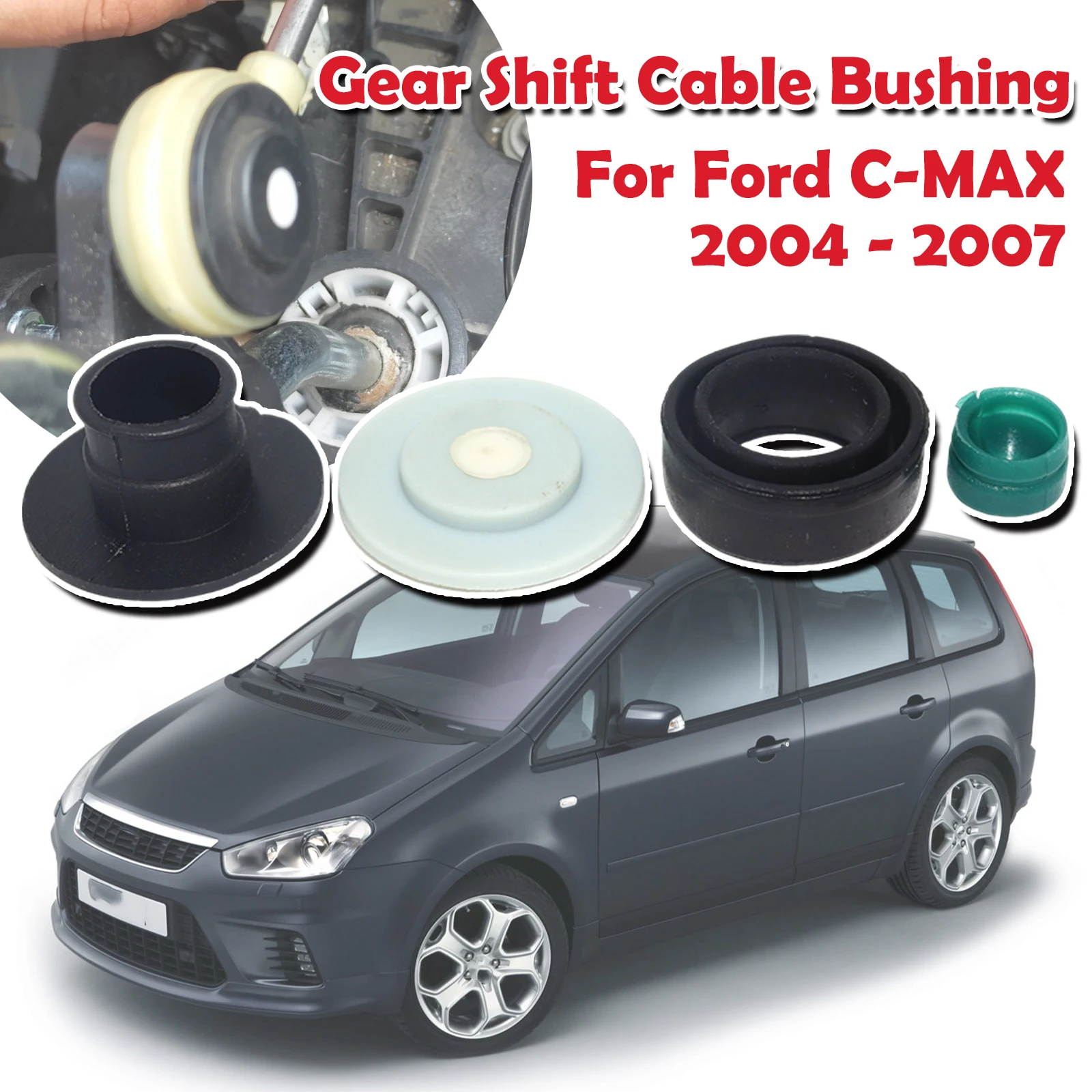 Manual Gearshift Cable Gearbox Control Bushing For Ford C-MAX Gear Shifter Lever Selector Linkage End Repair Kit 2004 2005- 2007
Manual Gearshift Cable Gearbox Control Bushing For Ford C-MAX Gear Shifter Lever Selector Linkage End Repair Kit 2004 2005- 2007