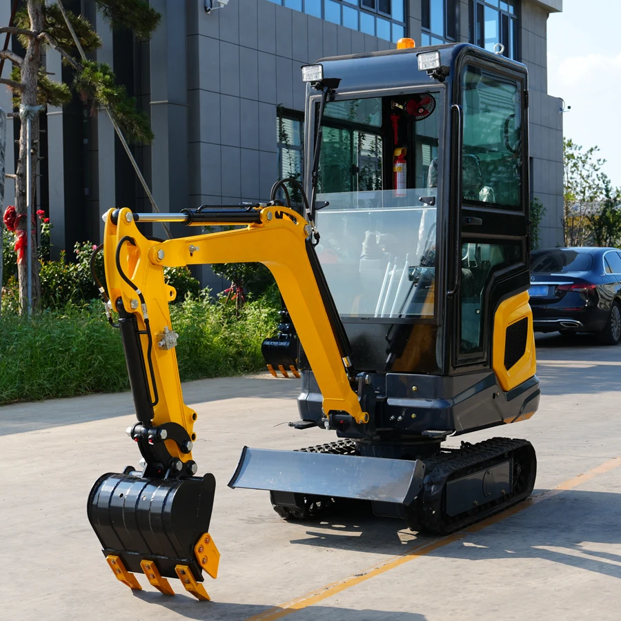 Free Shipping Mini Excavator Euro 5 CE EPA Engine Customized 1.2 Ton Diesel Excavator Farm Garden Crawler Small Digger for Sale
Free Shipping Mini Excavator Euro 5 CE EPA Engine Customized 1.2 Ton Diesel Excavator Farm Garden Crawler Small Digger for Sale