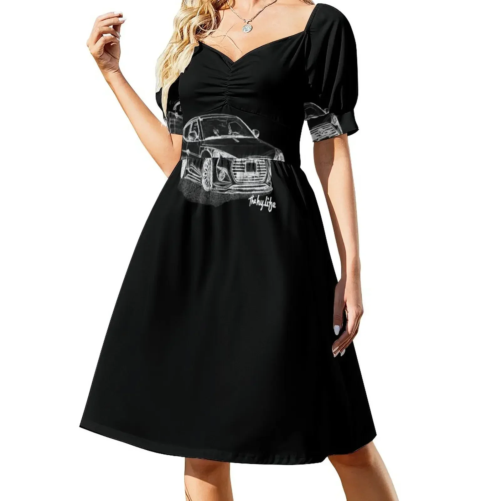 Stanced Veloster Sketch Short-Sleeved Dress women evening dress summer outfits for women 2025 Dress
Stanced Veloster Sketch Short-Sleeved Dress women evening dress summer outfits for women 2025 Dress