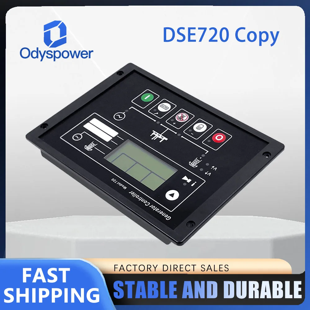 Deep Sea DSE720 Replace AMF Auto Start Diesel Generator Controller Module Alternator Control Board Genset Spare Parts DSE 720
Deep Sea DSE720 Replace AMF Auto Start Diesel Generator Controller Module Alternator Control Board Genset Spare Parts DSE 720