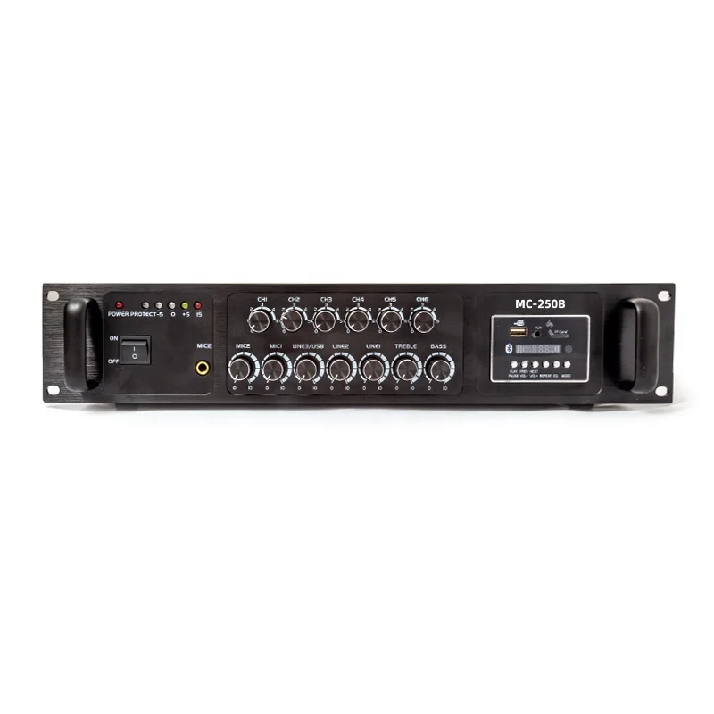 250w Multi-Zone PA High Power High Quality Amplifier For Public Address System
250w Multi-Zone PA High Power High Quality Amplifier For Public Address System