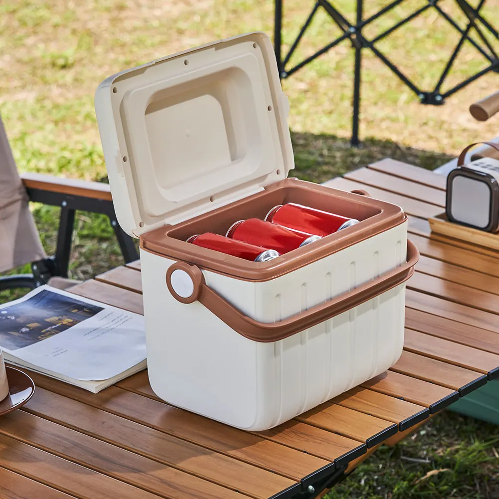 6л охлаждающий ящик для кемпинга, изолированный сундук для льда, уличный жесткий холодильник (кремовый цвет)
6л охлаждающий ящик для кемпинга, изолированный сундук для льда, уличный жесткий холодильник (кремовый цвет)