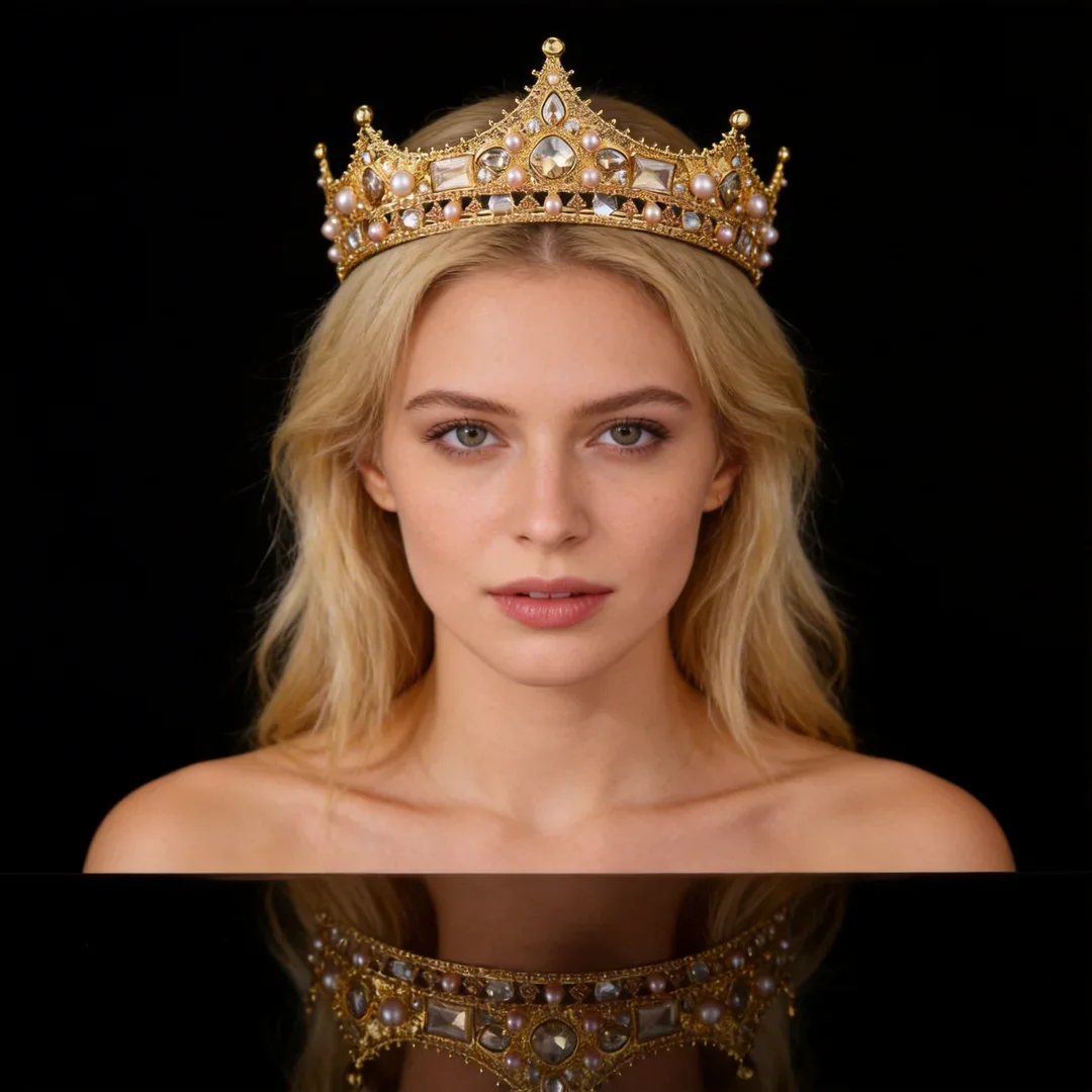 Luxury Full Round Crystal Crown Multi-Color Baroque Tiara for Women Elegant Wedding and Party Accessory
Luxury Full Round Crystal Crown Multi-Color Baroque Tiara for Women Elegant Wedding and Party Accessory