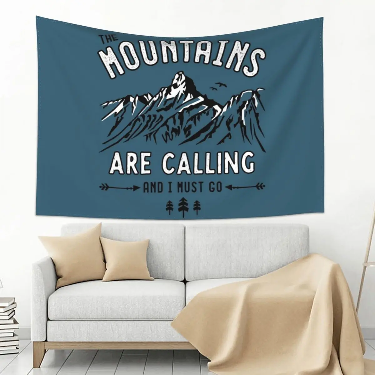 Mountains are Calling Tapestry
Mountains are Calling Tapestry