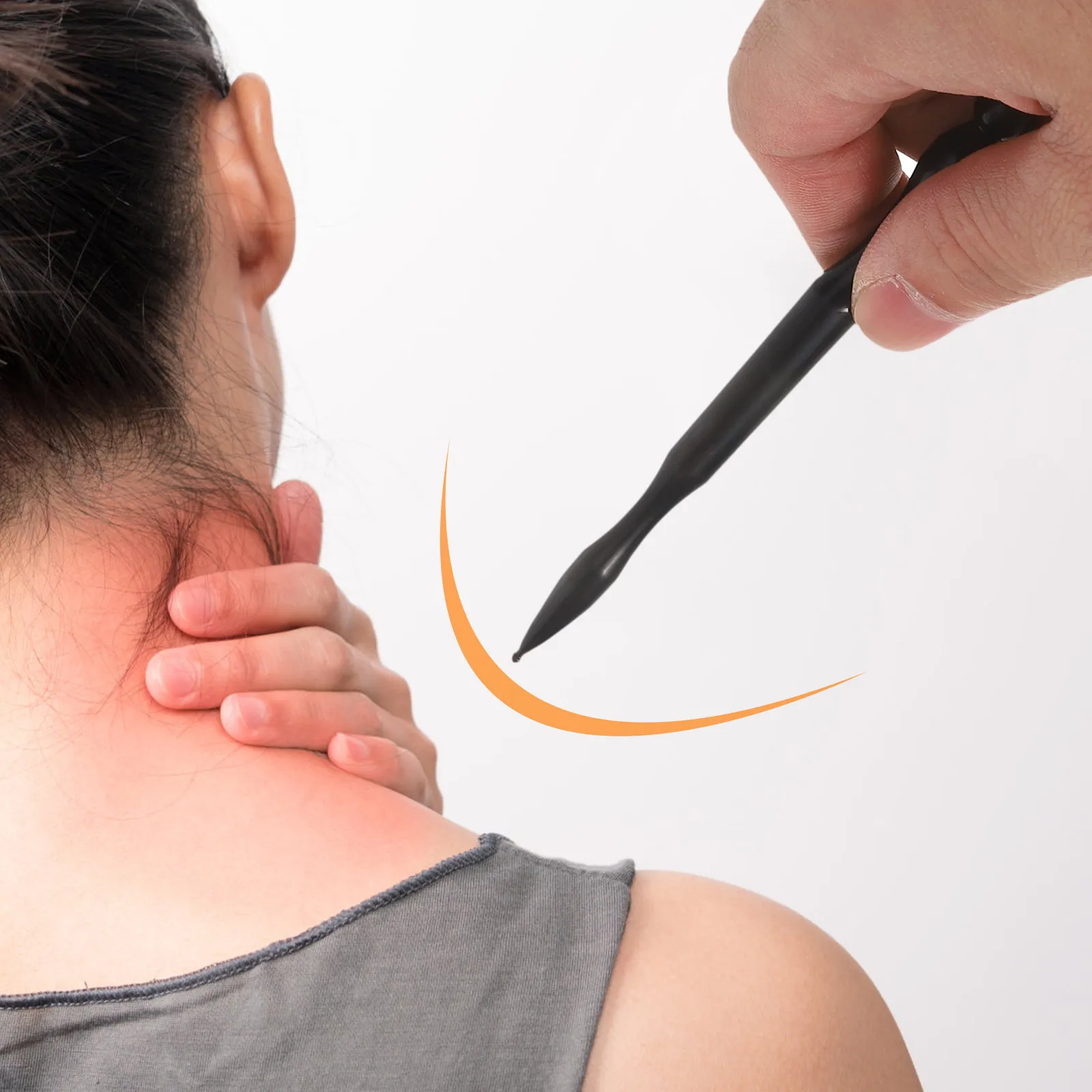 Dual Head Ear Massage Stick Ox Horn Facial Reflexology Tool Pressure Point Massager Trigger Point Deep Tissue Body Relaxation
Dual Head Ear Massage Stick Ox Horn Facial Reflexology Tool Pressure Point Massager Trigger Point Deep Tissue Body Relaxation