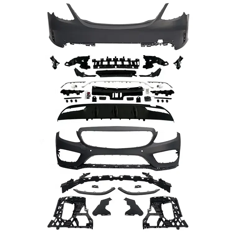 Plastic Auto body kit for Mercedes-Benz C class W205 upgrade C63 AMG style front rear bumper car accessories
Plastic Auto body kit for Mercedes-Benz C class W205 upgrade C63 AMG style front rear bumper car accessories