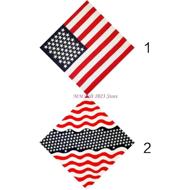 49ME Bandana Kerchief Unisex Hip Hop American Flag Hair Band Neck Scarf Sports Wrist Wraps for Head Square Scarves Handkerchi
49ME Bandana Kerchief Unisex Hip Hop American Flag Hair Band Neck Scarf Sports Wrist Wraps for Head Square Scarves Handkerchi