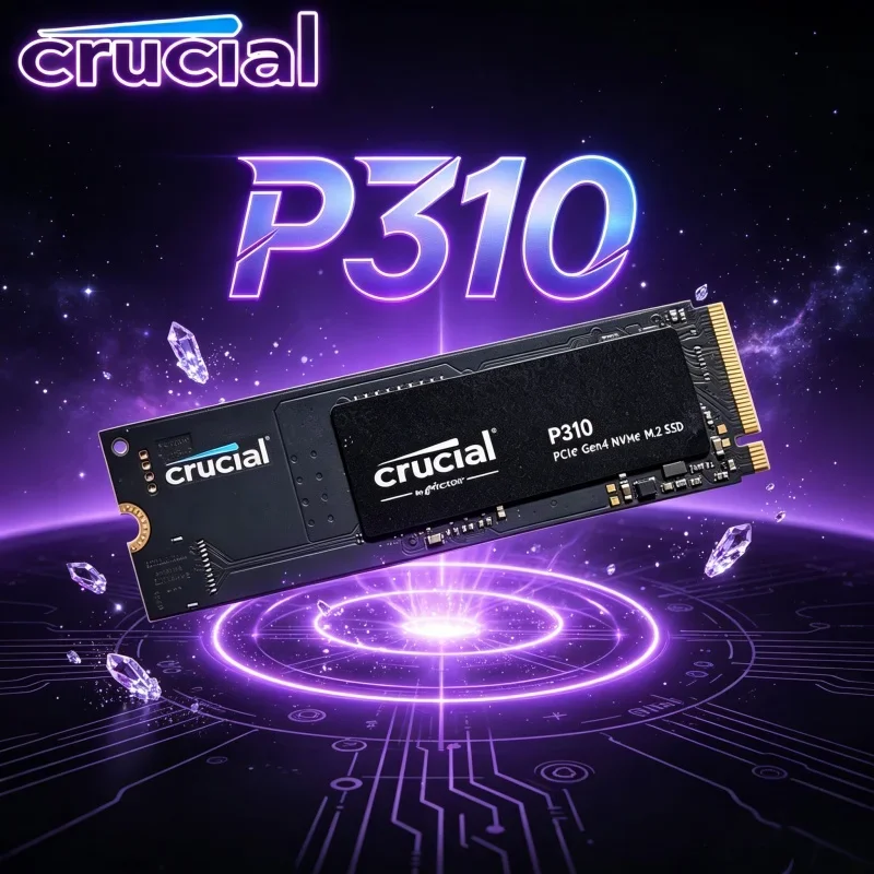 Crucial P310 PCIe 4.0 NVMe M.2 2280 SSD 1TB 2TB 3D TLC NAND Flash 7100MB/s Gaming Solid State Disk OEM For Desktop Gaming Laptop
Crucial P310 PCIe 4.0 NVMe M.2 2280 SSD 1TB 2TB 3D TLC NAND Flash 7100MB/s Gaming Solid State Disk OEM For Desktop Gaming Laptop