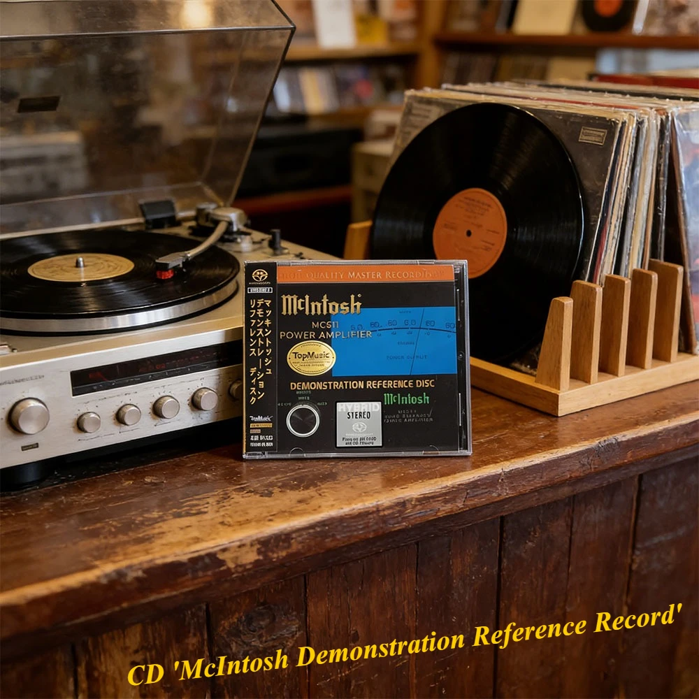 CD 'McIntosh Demonstration Reference Record' Released in Collaboration Between Audio Brand McIntosh and Hong Kong Tianle Records
CD 'McIntosh Demonstration Reference Record' Released in Collaboration Between Audio Brand McIntosh and Hong Kong Tianle Records