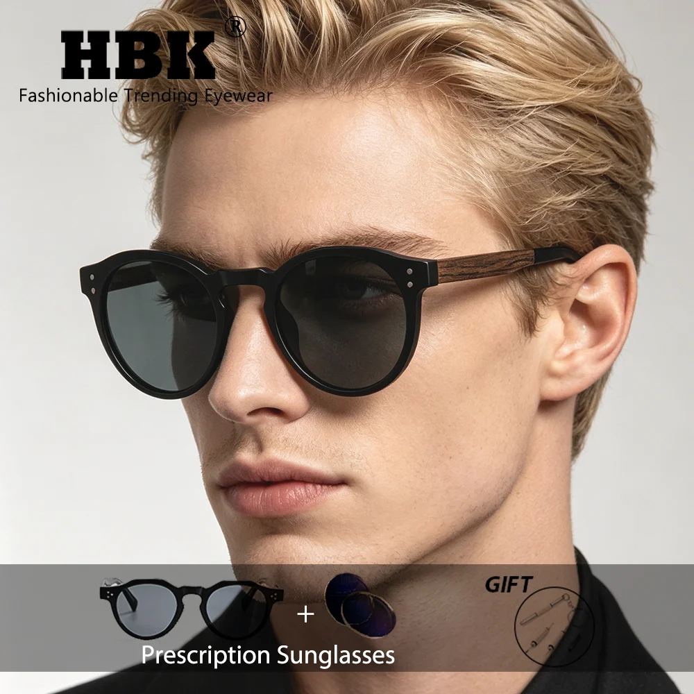 HBK Fashion Men Optical Sunglasses Retro Round Frame Prescription Sun Glasses Women's Outdoor Travel Glasses
HBK Fashion Men Optical Sunglasses Retro Round Frame Prescription Sun Glasses Women's Outdoor Travel Glasses