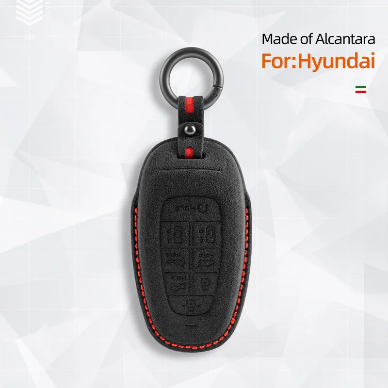 Suede leather Full Cover Car Key Case for Hyundai Sonata Sel Ev 6 Ev 8 IONIQ 5 Nexo DN8 Fe Tucson Sonata Staria NX4 Ioniq
Suede leather Full Cover Car Key Case for Hyundai Sonata Sel Ev 6 Ev 8 IONIQ 5 Nexo DN8 Fe Tucson Sonata Staria NX4 Ioniq