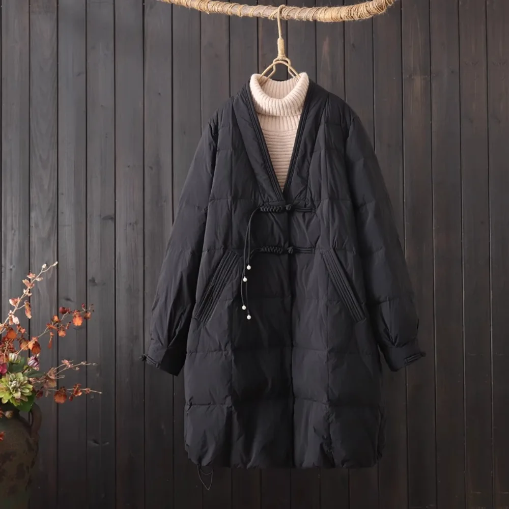 New Down Jacket Women Autumn Lightweight White Duck Down Coat Casual V Neck Warm Puffer Jacket Shirt Spring Fahsion
New Down Jacket Women Autumn Lightweight White Duck Down Coat Casual V Neck Warm Puffer Jacket Shirt Spring Fahsion