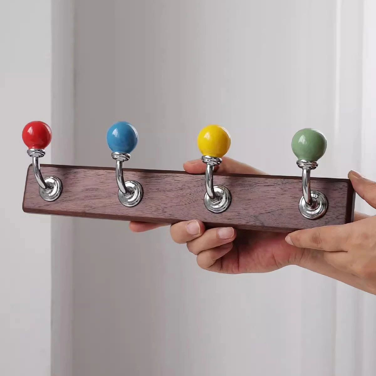 Nordic Wall Hook Korean Style Walnut Wooden Clothes Hat Holder Rack Hooks Crochet Organizer Kids Room Home Nursery Decor
Nordic Wall Hook Korean Style Walnut Wooden Clothes Hat Holder Rack Hooks Crochet Organizer Kids Room Home Nursery Decor